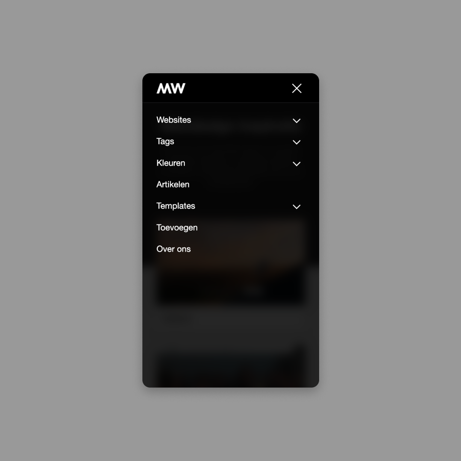 Mobiele navigatie