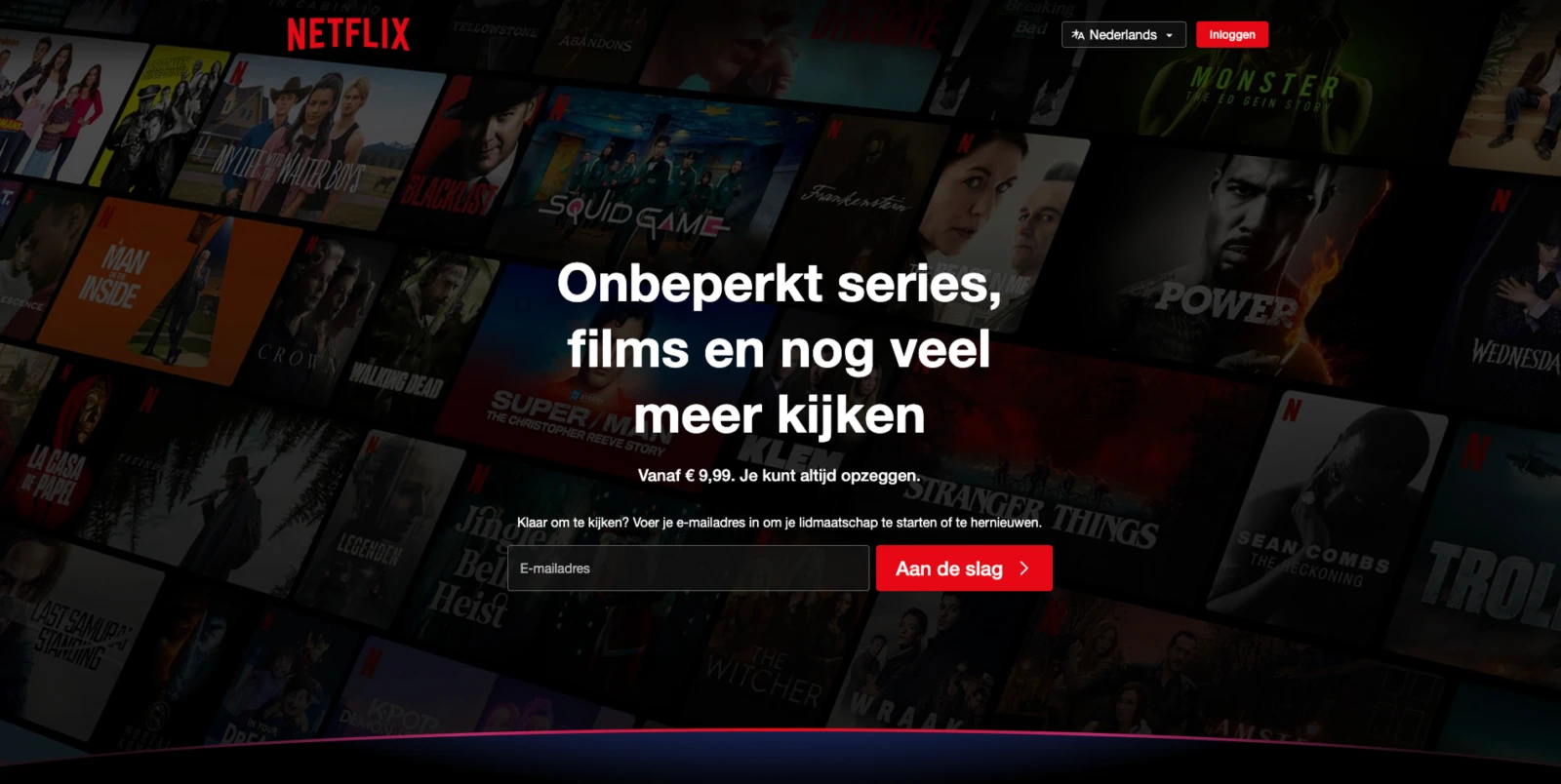 Call to action netflix