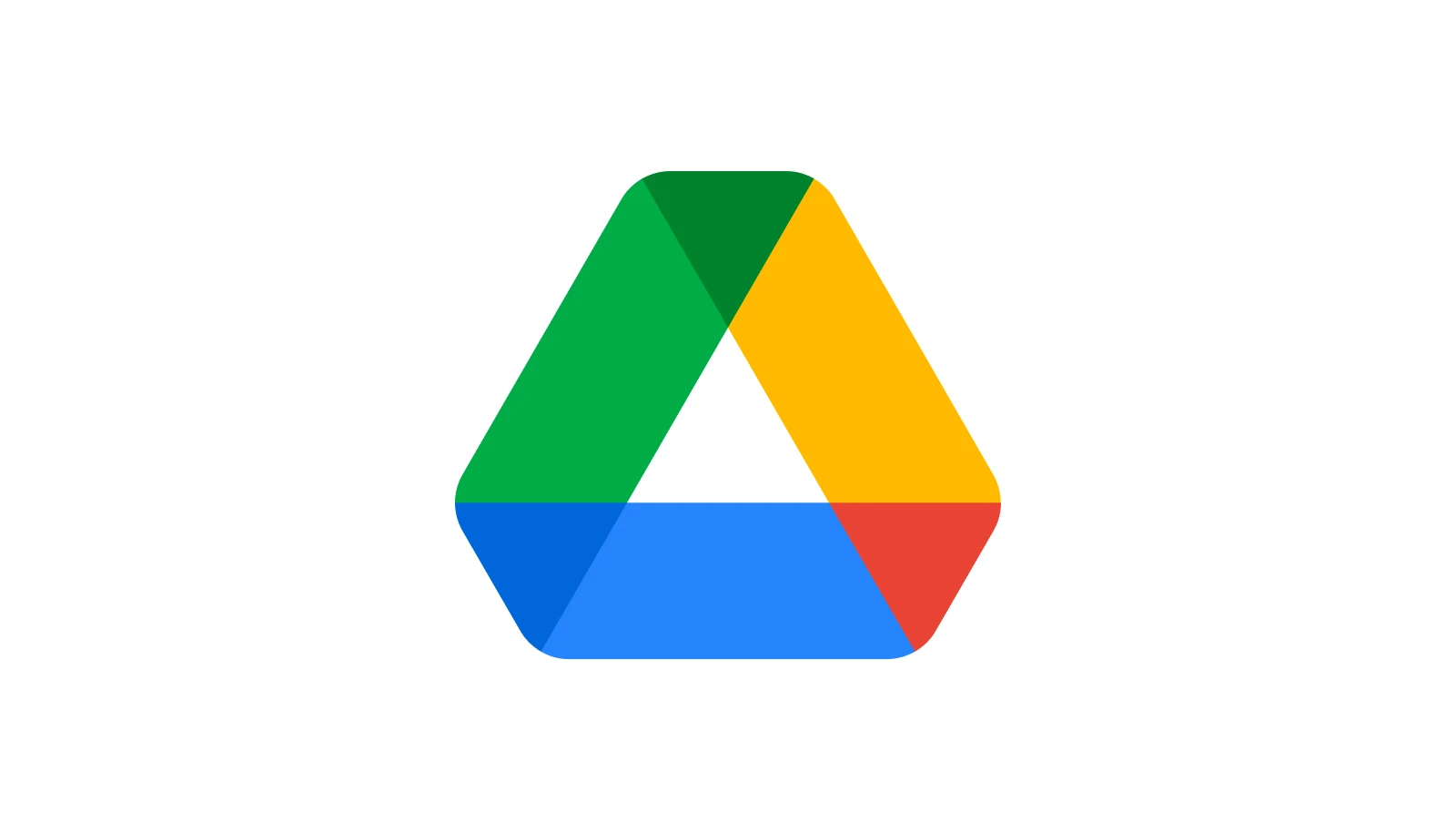 Logo Google Drive symbool