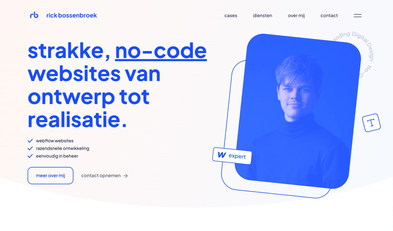 Freelance designer website