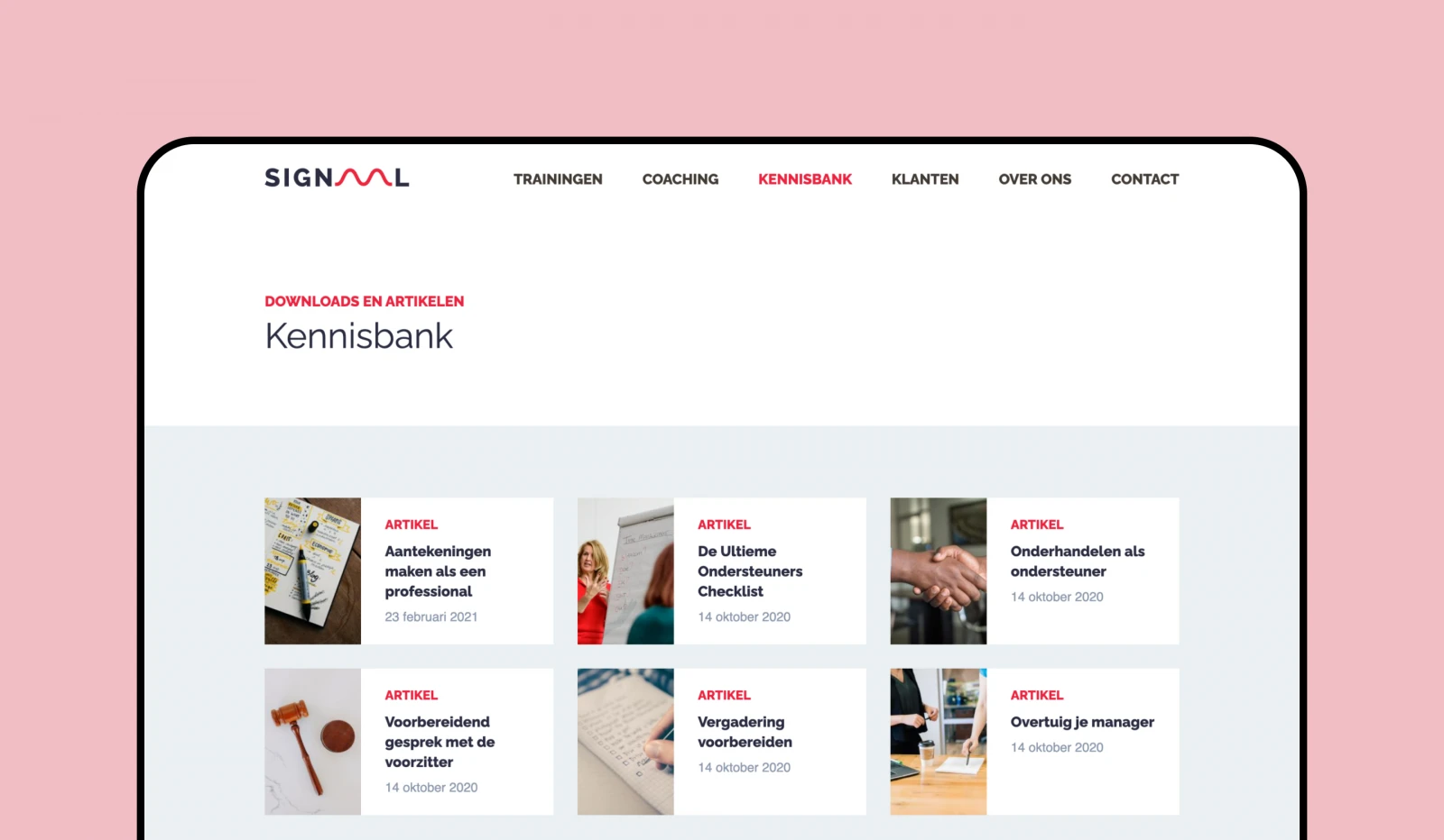 Website kennisbank