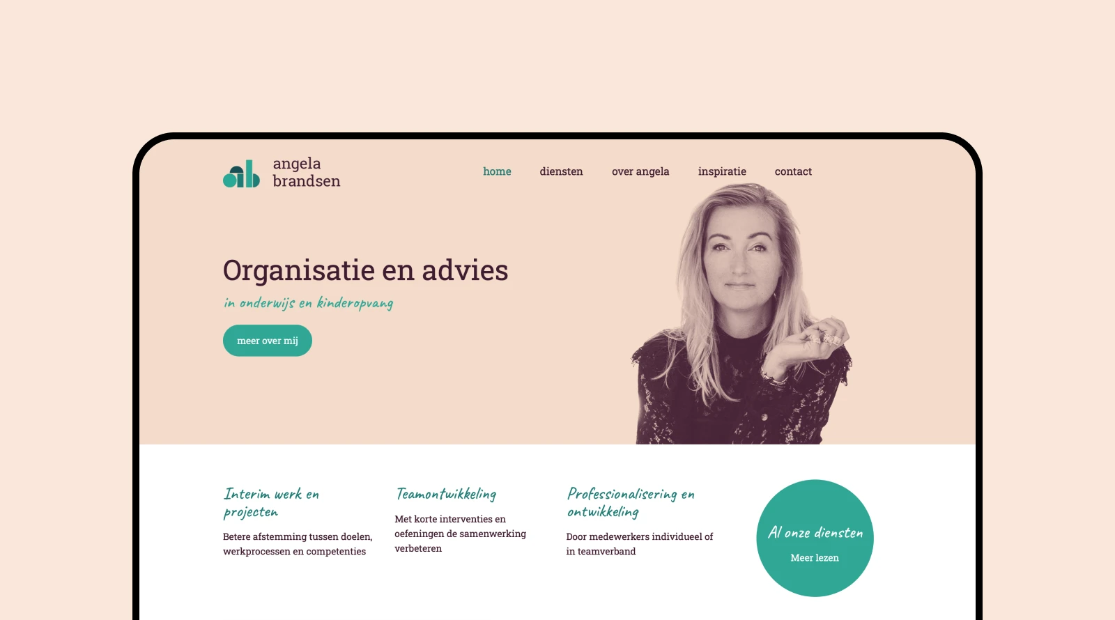Angela Brandsen website
