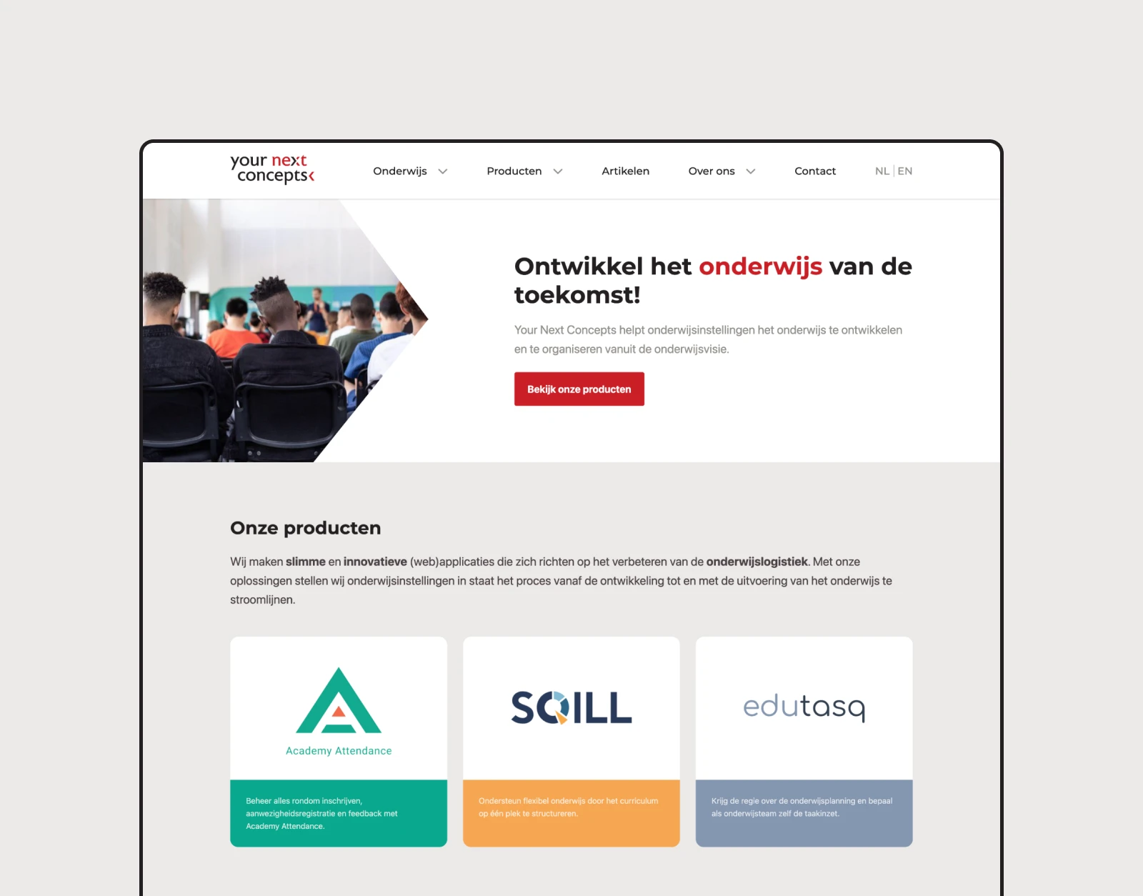 Homepage Your Next Concepts
