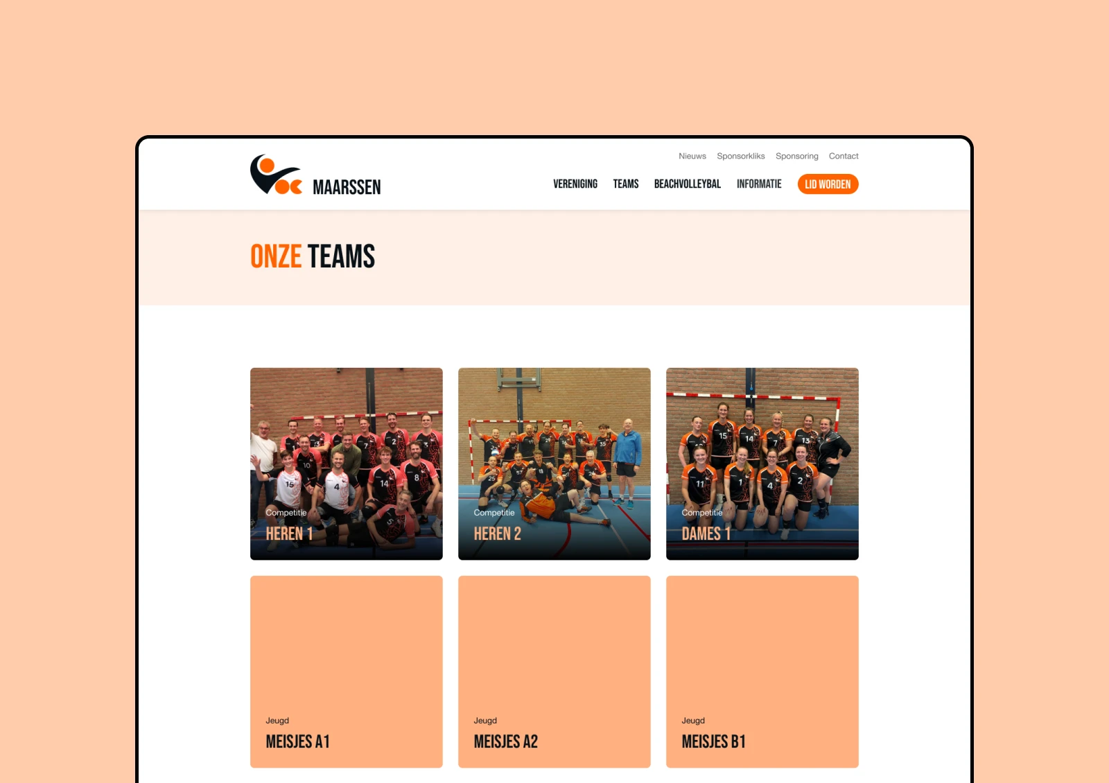 VOC Maarssen teams