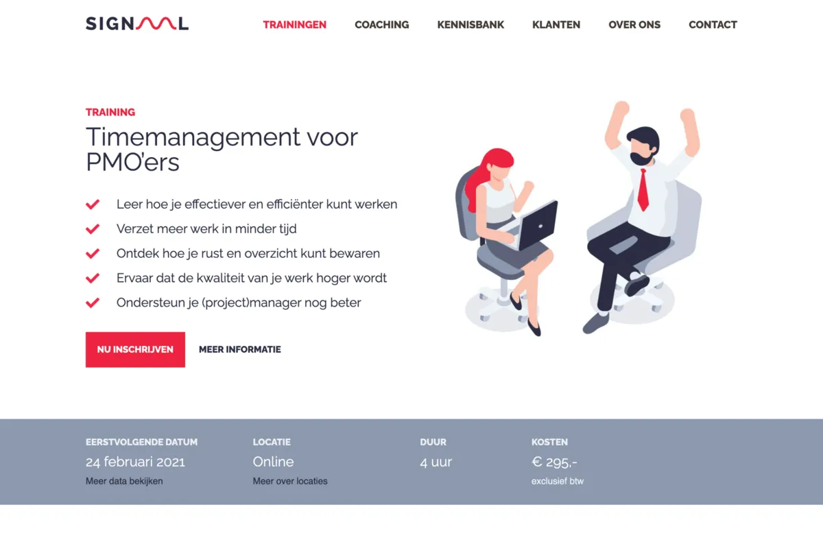 Signaal website