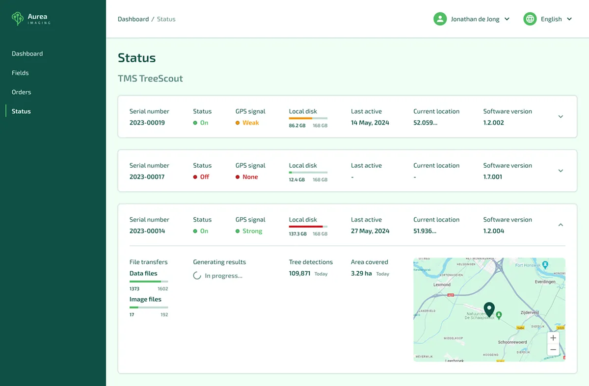 Aurea Imaging UX design